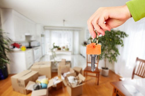 Removal van pricing discussion for a Fulham home move