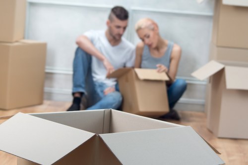 Moving truck for local Fulham home and business removals