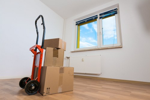 Secure storage options for flat moves and renovations in Fulham