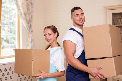 Bulky item removal and loading service in Fulham