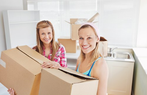 Packed van ready for removals across Fulham and nearby areas